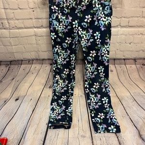 🌻Floral jean pant